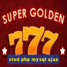 crud php mysql ajax